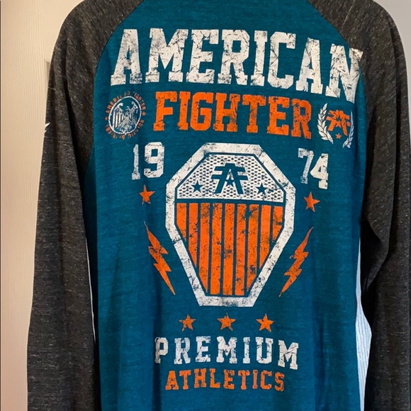 AMERICAN FIGHTER LONG SLEEVE SHIRT - Picture 6 of 7